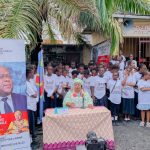 La ministre Léonnie KANDOLO a célébré la Journée Internationale de la jeune Fille avec les élèves du Lycée Movenda.